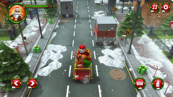 虚拟的圣诞老人截图