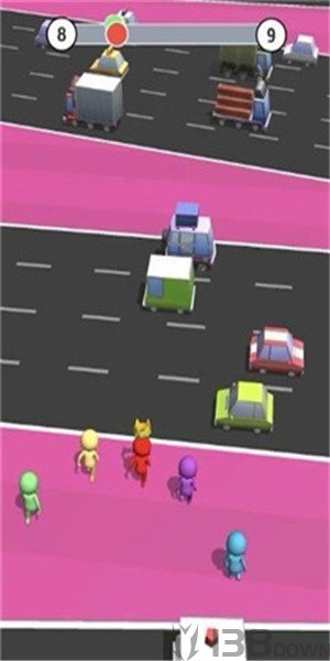 公路躲避赛跑3D