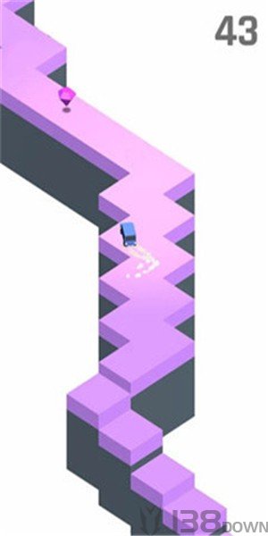 旋转汽车道路