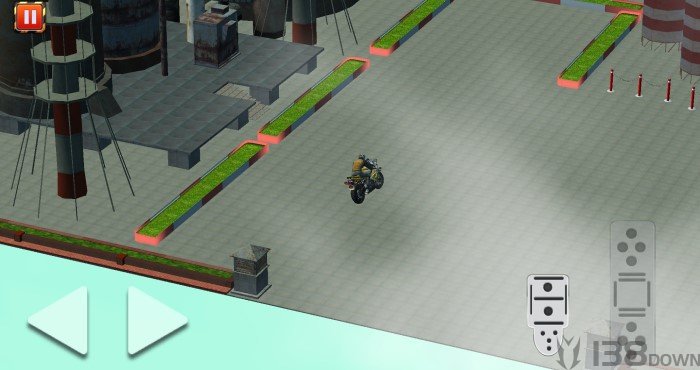 大坡道特技摩托车