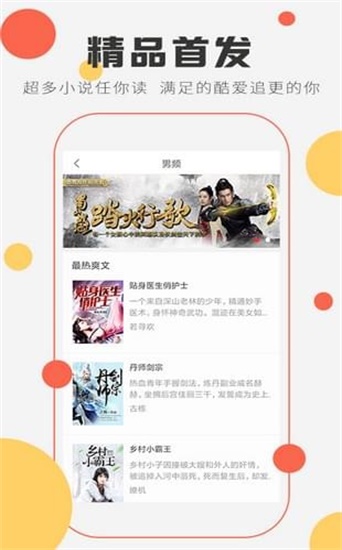 快追小说截图