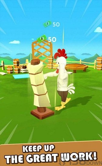 锻炼公鸡