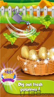 儿童薯片制作