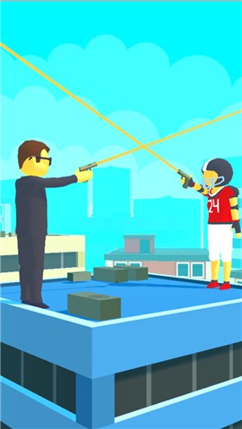 敢跟我刚枪吗
