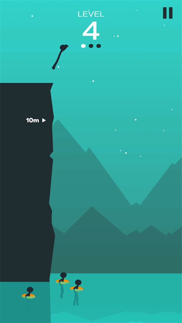 火柴人悬崖跳水截图