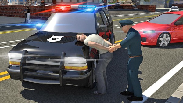 警车驾驶模拟器