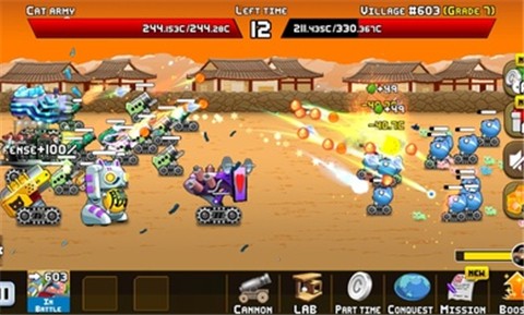 放置猫咪加农炮截图