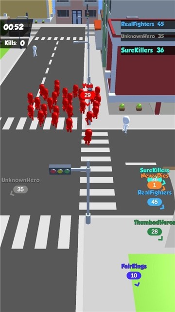 拥挤的人类城市截图