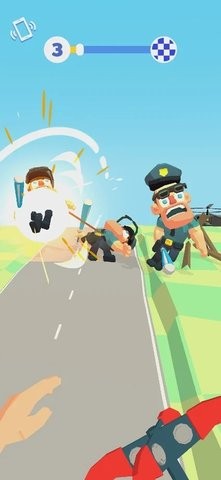 道路横冲直撞