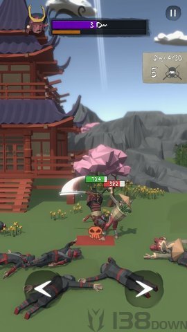 武士刀斩击