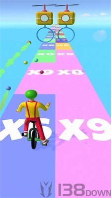 杂耍跑步者