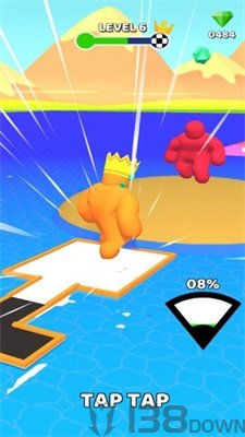 人类抢滩登陆战
