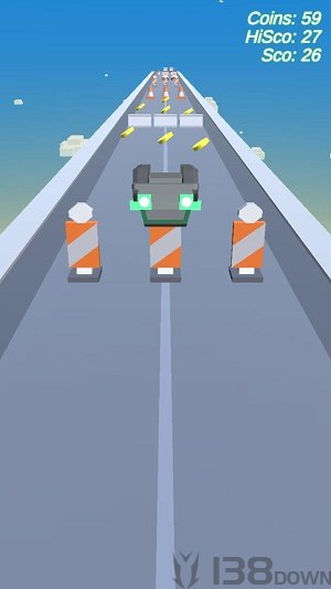 汽车天空跑