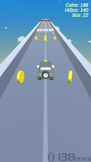 汽车天空跑