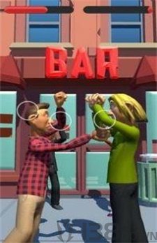 酒吧搏斗