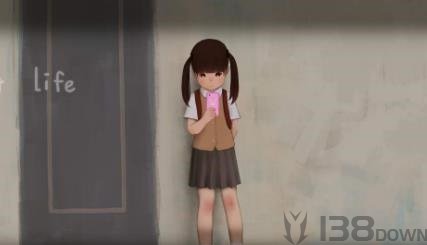 迷失的生活小女孩
