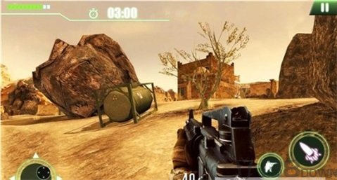 狙击手掩护射手
