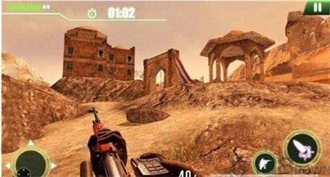 狙击手掩护射手