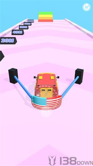 弹射冲撞