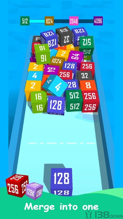 合并2048立方体