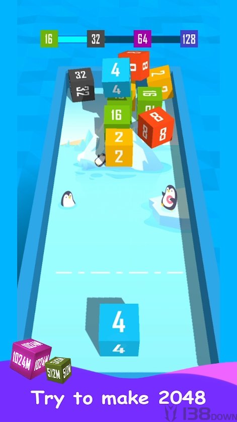 合并2048立方体