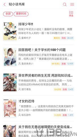 哔哩轻小说文库