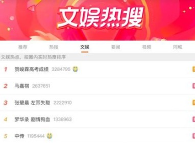 微博热搜网页版入口