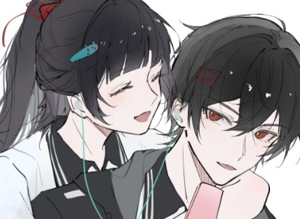 两个人嗟嗟嗟的漫画