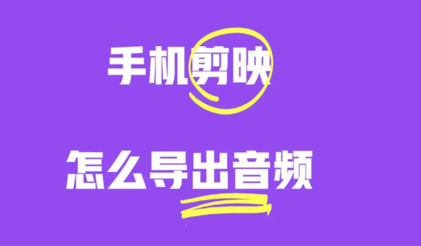 手机剪映怎么单独导出音频文件？导出格式和音质能调吗？