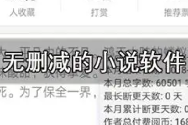 没有删减版的小说软件有哪些？完整版阅读工具推荐