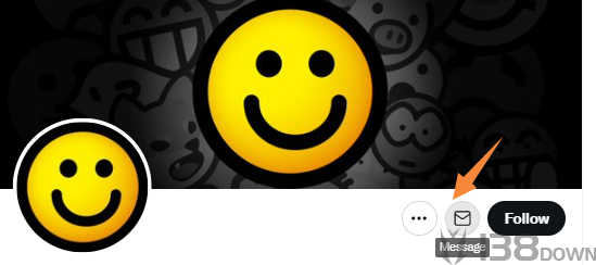 Twitter私信Direct Messages发送页面